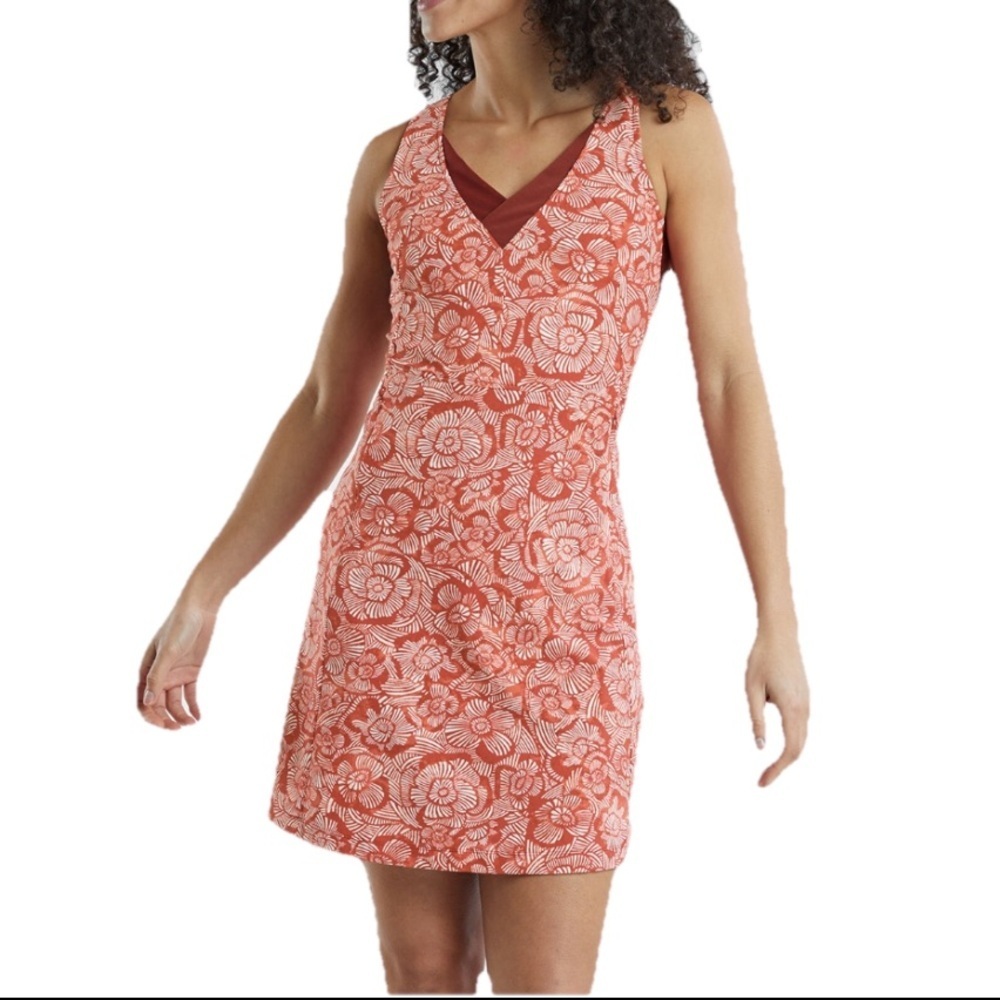 Title Nine Freelance Dress Women’s Size XS Shibori Floral Print Tennis Outdoor